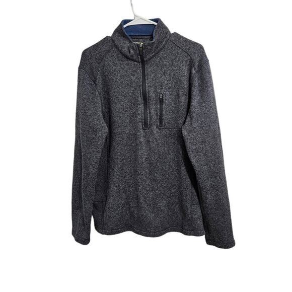 Woolrich Other - Woolrich Mens Gray Half-Zip Pullover Jacket. Size Large.